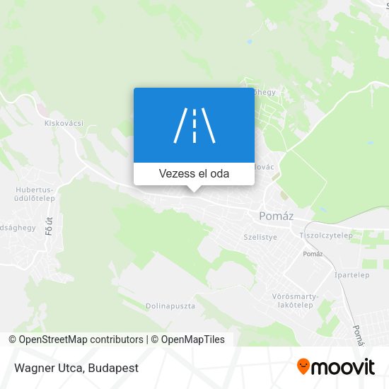 Wagner Utca térkép