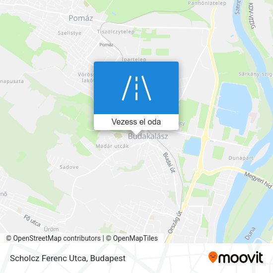 Scholcz Ferenc Utca térkép