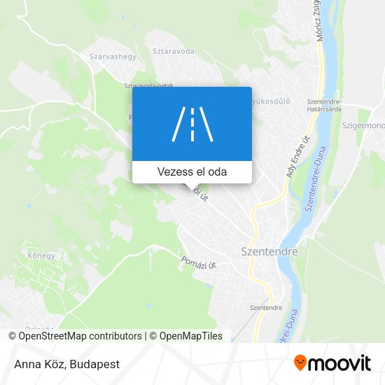 Anna Köz térkép
