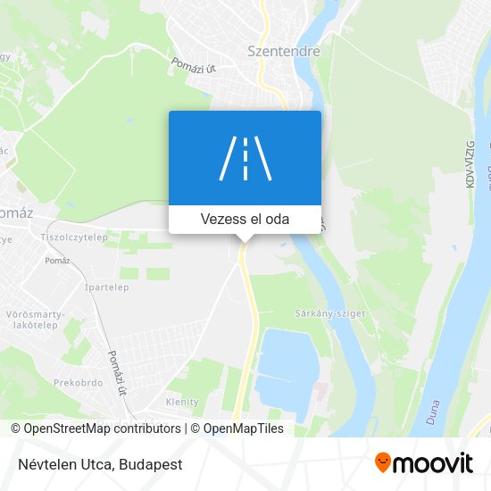 Névtelen Utca térkép
