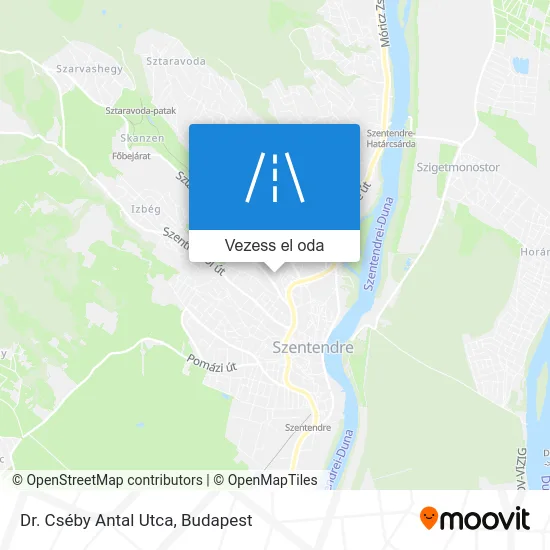 Dr. Cséby Antal Utca térkép