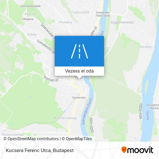 Kucsera Ferenc Utca térkép