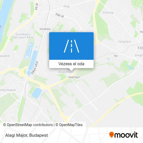 Alagi Major térkép