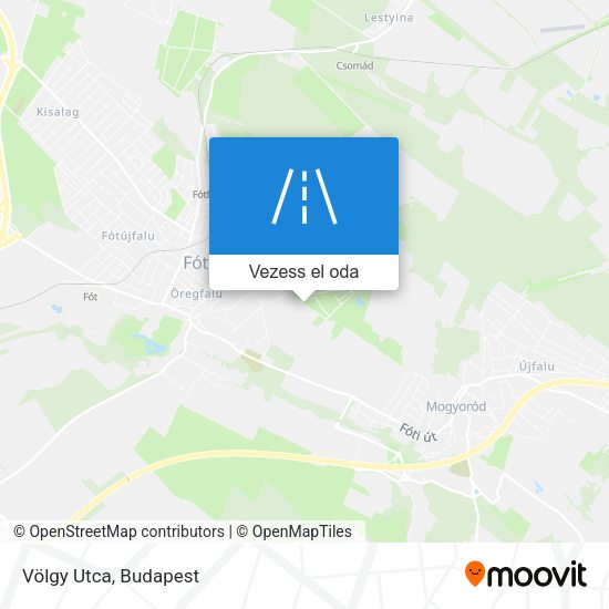Völgy Utca térkép