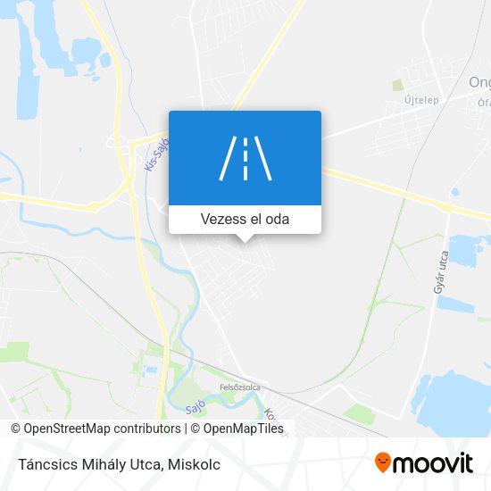 Táncsics Mihály Utca térkép