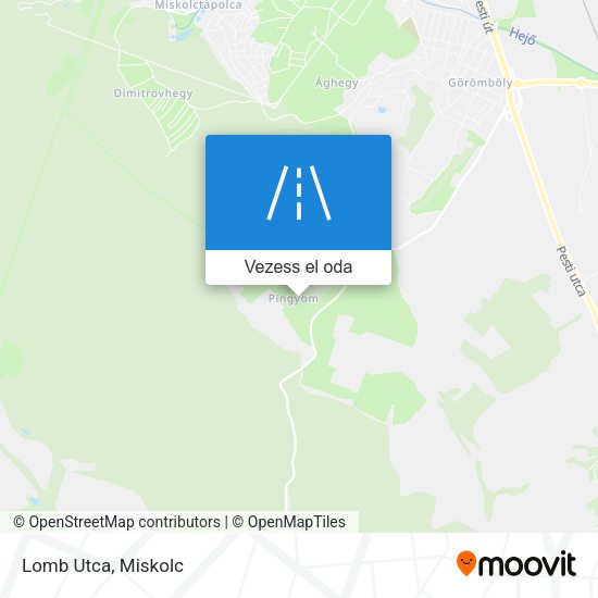 Lomb Utca térkép