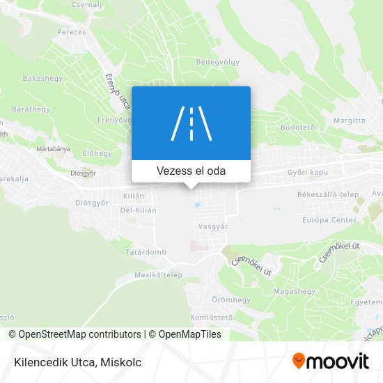 Kilencedik Utca térkép