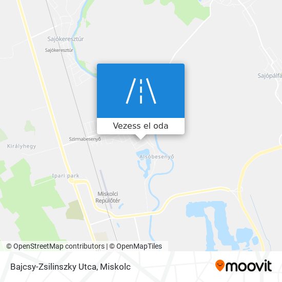 Bajcsy-Zsilinszky Utca térkép
