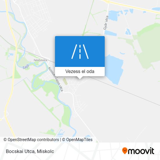 Bocskai Utca térkép