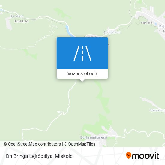 Dh Bringa Lejtőpálya térkép