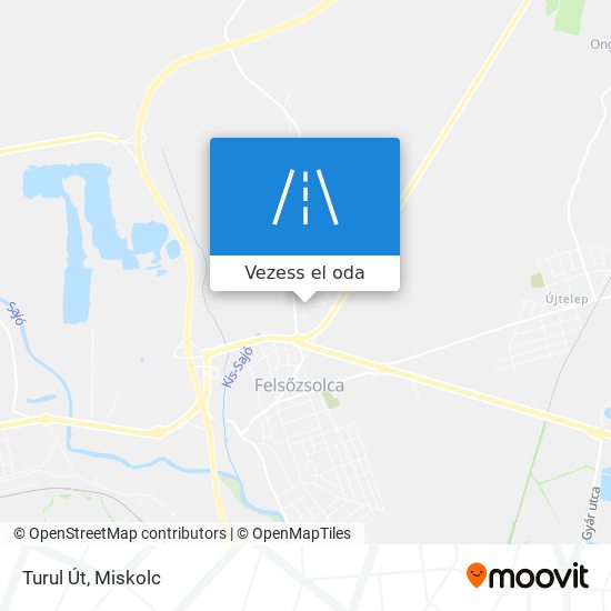 Turul Út térkép