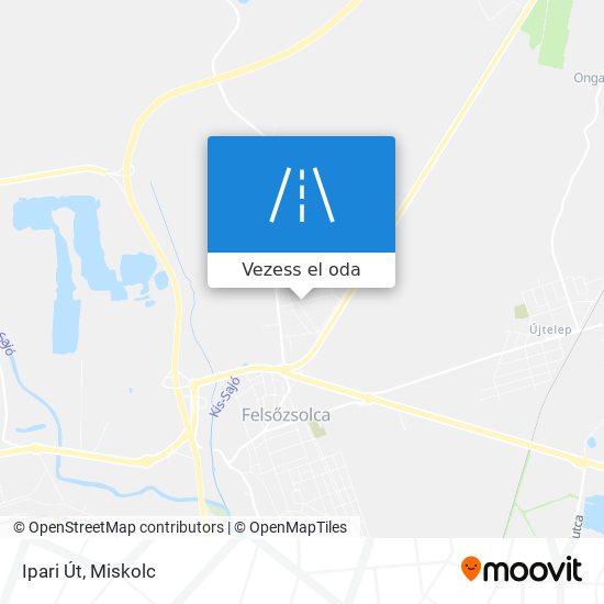 Ipari Út térkép