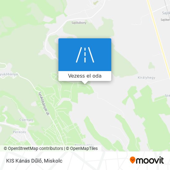 KIS Kánás Dűlő térkép