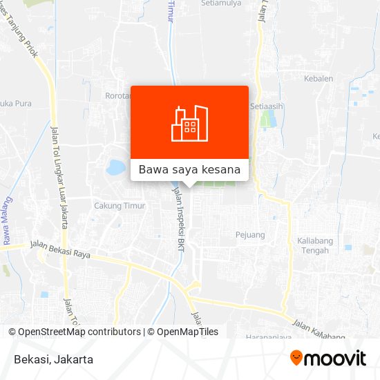 Peta Bekasi