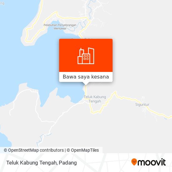 Peta Teluk Kabung Tengah