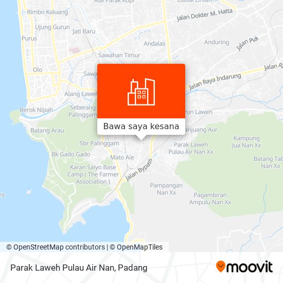 Peta Parak Laweh Pulau Air Nan