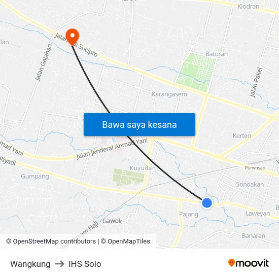 Wangkung to IHS Solo map