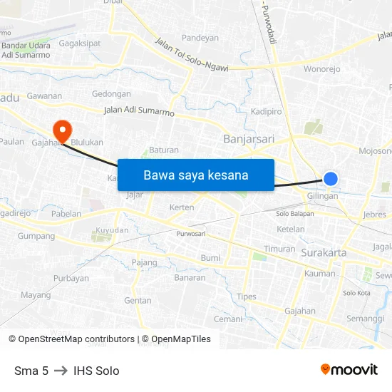 Sma 5 to IHS Solo map