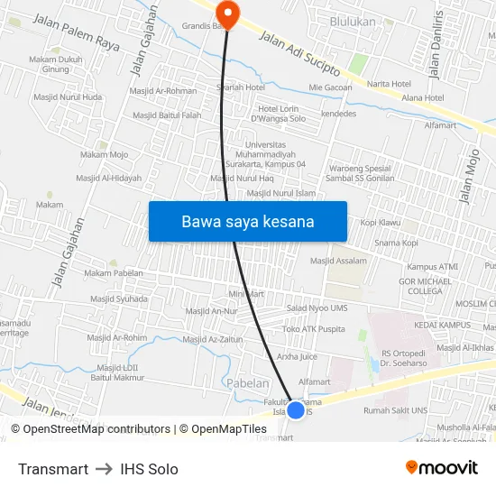 Transmart to IHS Solo map