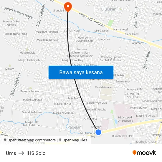 Ums to IHS Solo map