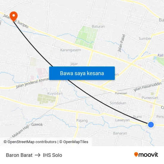 Baron Barat to IHS Solo map