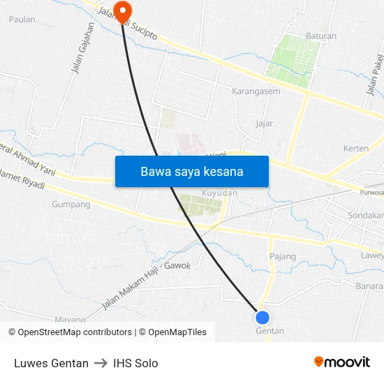 Luwes Gentan to IHS Solo map