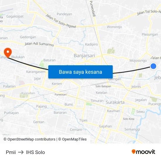 Pmii to IHS Solo map