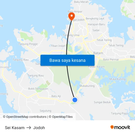 Sei Kasam to Jodoh map