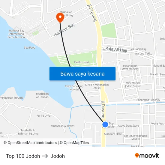 Top 100 Jodoh to Jodoh map