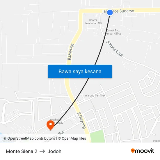 Monte Siena 2 to Jodoh map