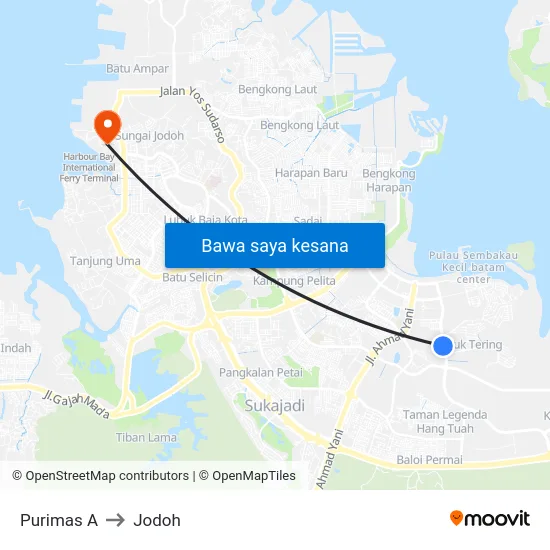 Purimas A to Jodoh map