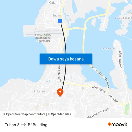 Tuban 3 to Bf Building map