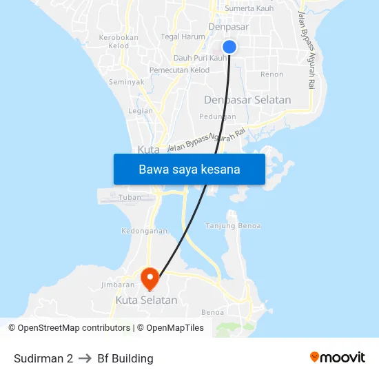 Sudirman 2 to Bf Building map