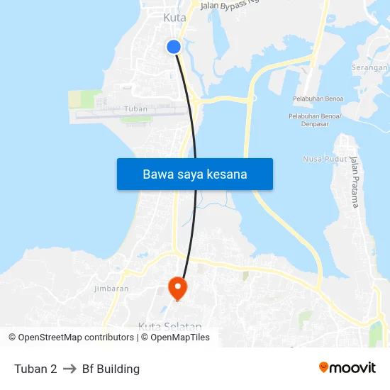 Tuban 2 to Bf Building map
