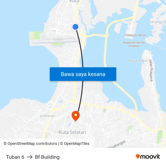 Tuban 6 to Bf Building map