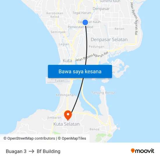 Buagan 3 to Bf Building map