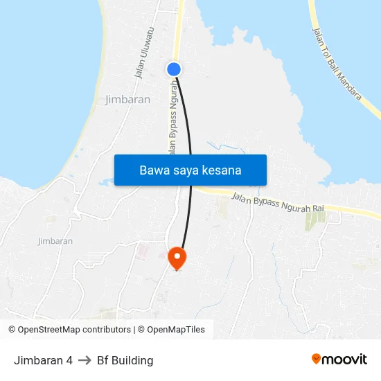 Jimbaran 4 to Bf Building map