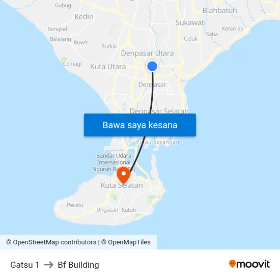 Gatsu 1 to Bf Building map