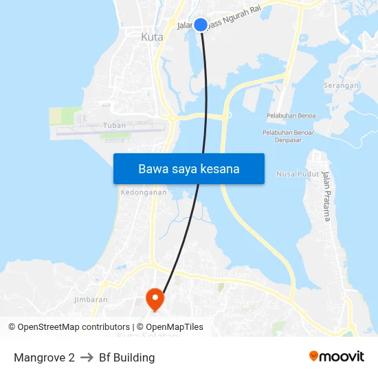 Mangrove 2 to Bf Building map