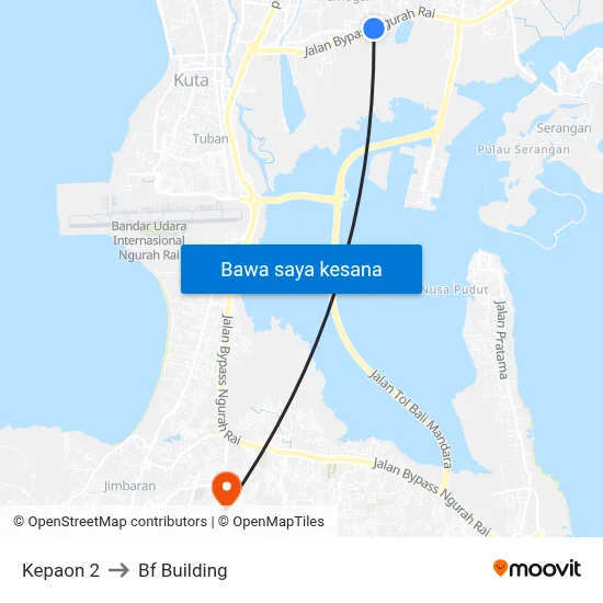 Kepaon 2 to Bf Building map