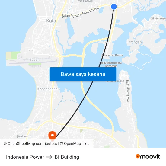 Indonesia Power to Bf Building map