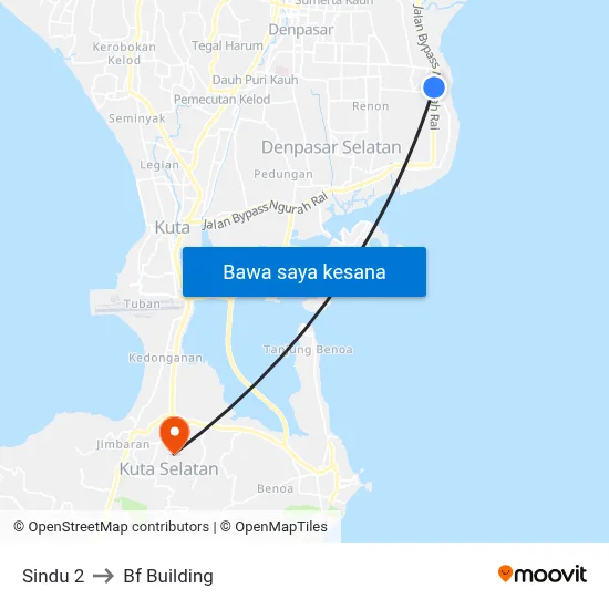 Sindu 2 to Bf Building map