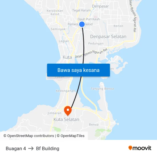 Buagan 4 to Bf Building map