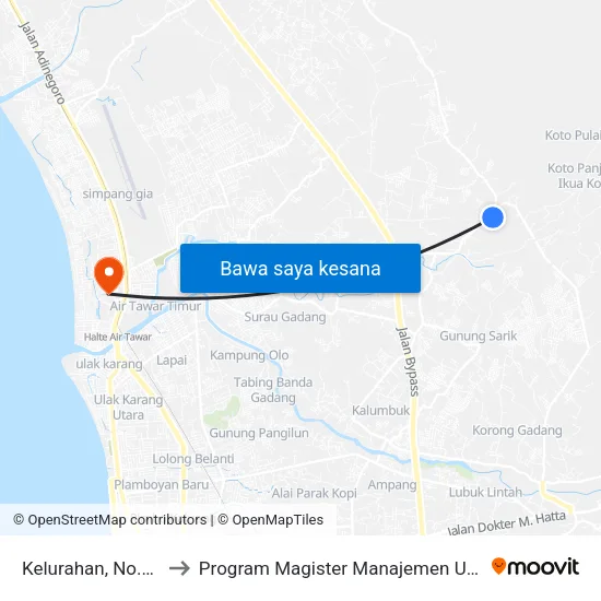 Kelurahan, No.13 to Program Magister Manajemen Unp map