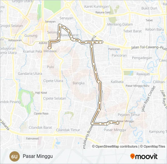 6U  Line Map