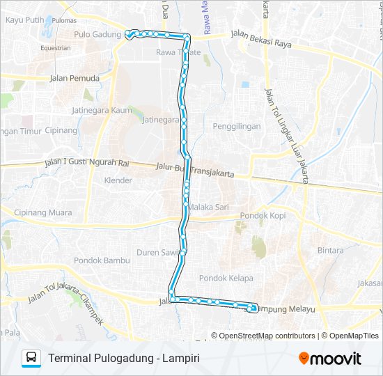 Rute Jak99: Jadwal, Pemberhentian & Peta - Lampiri (Diperbarui)