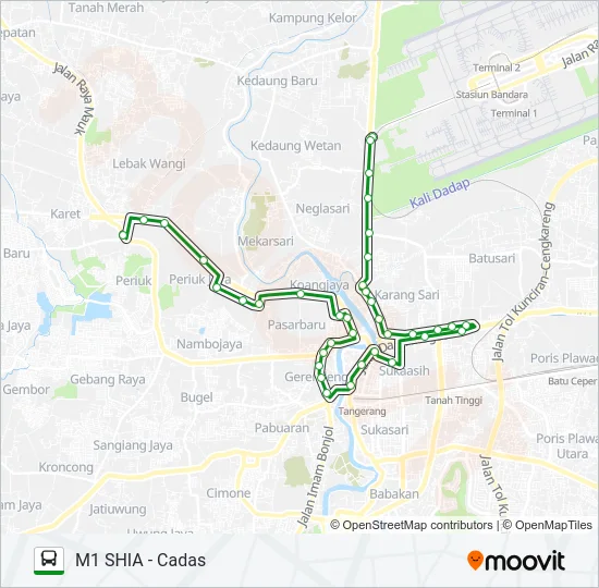 KORIDOR 4 Bus Line Map