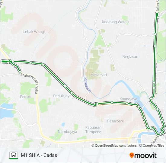 KORIDOR 4 Bus Line Map
