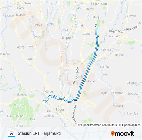 F02 Bus Line Map