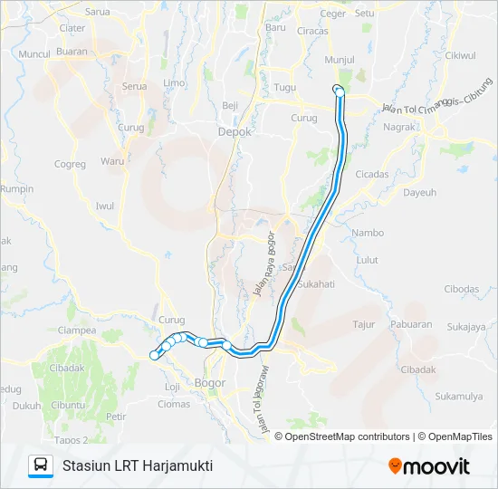 F02 Bus Line Map
